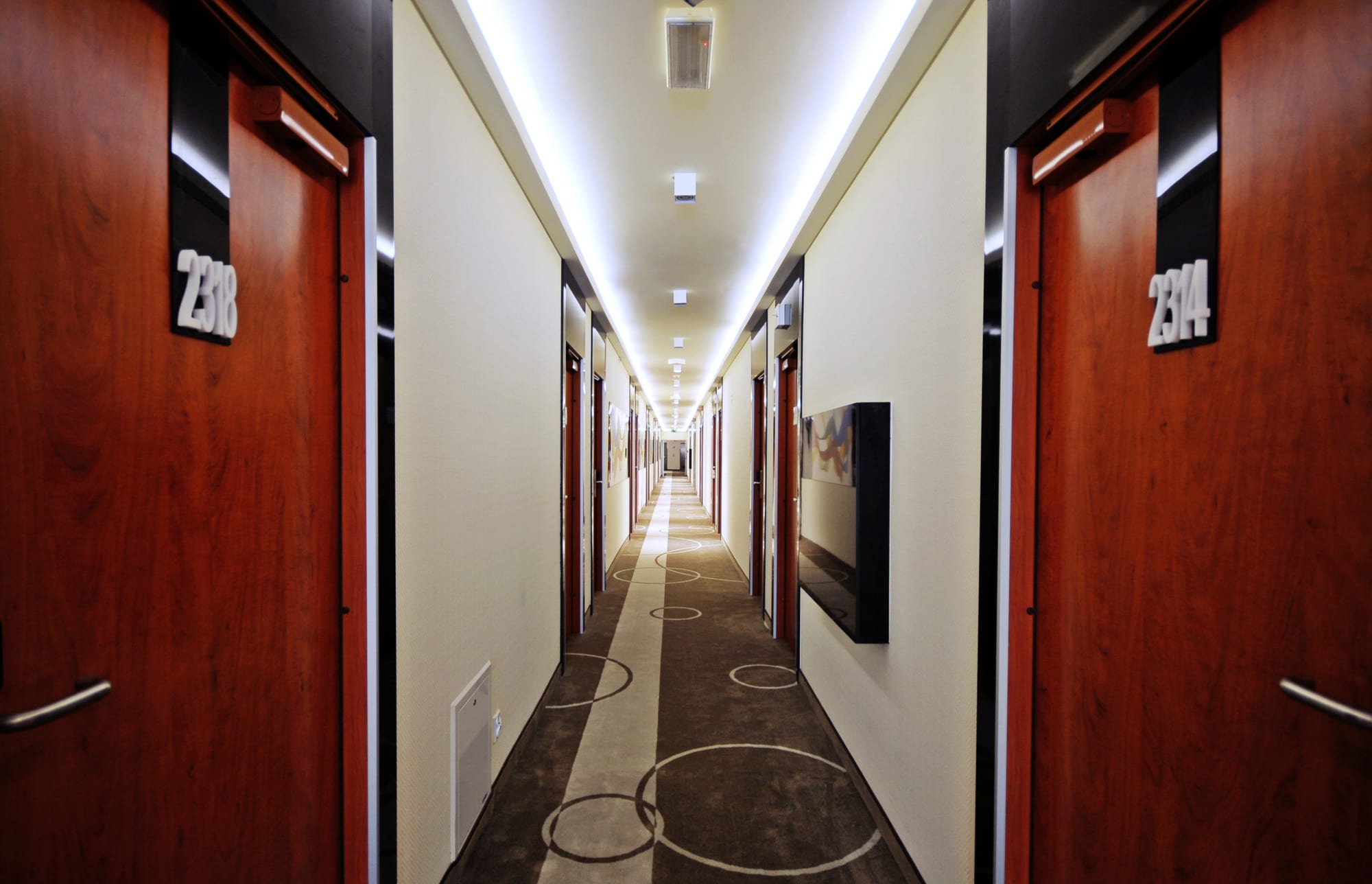 Flur im Hotel Baltyk