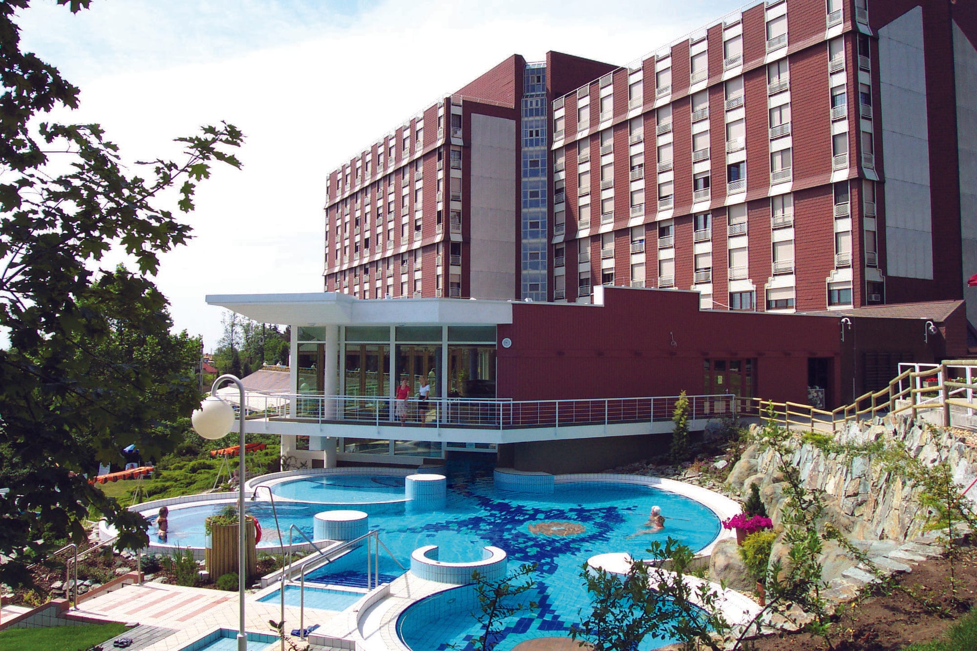 Außenansicht des Ensana Health Spa Resort Aqua