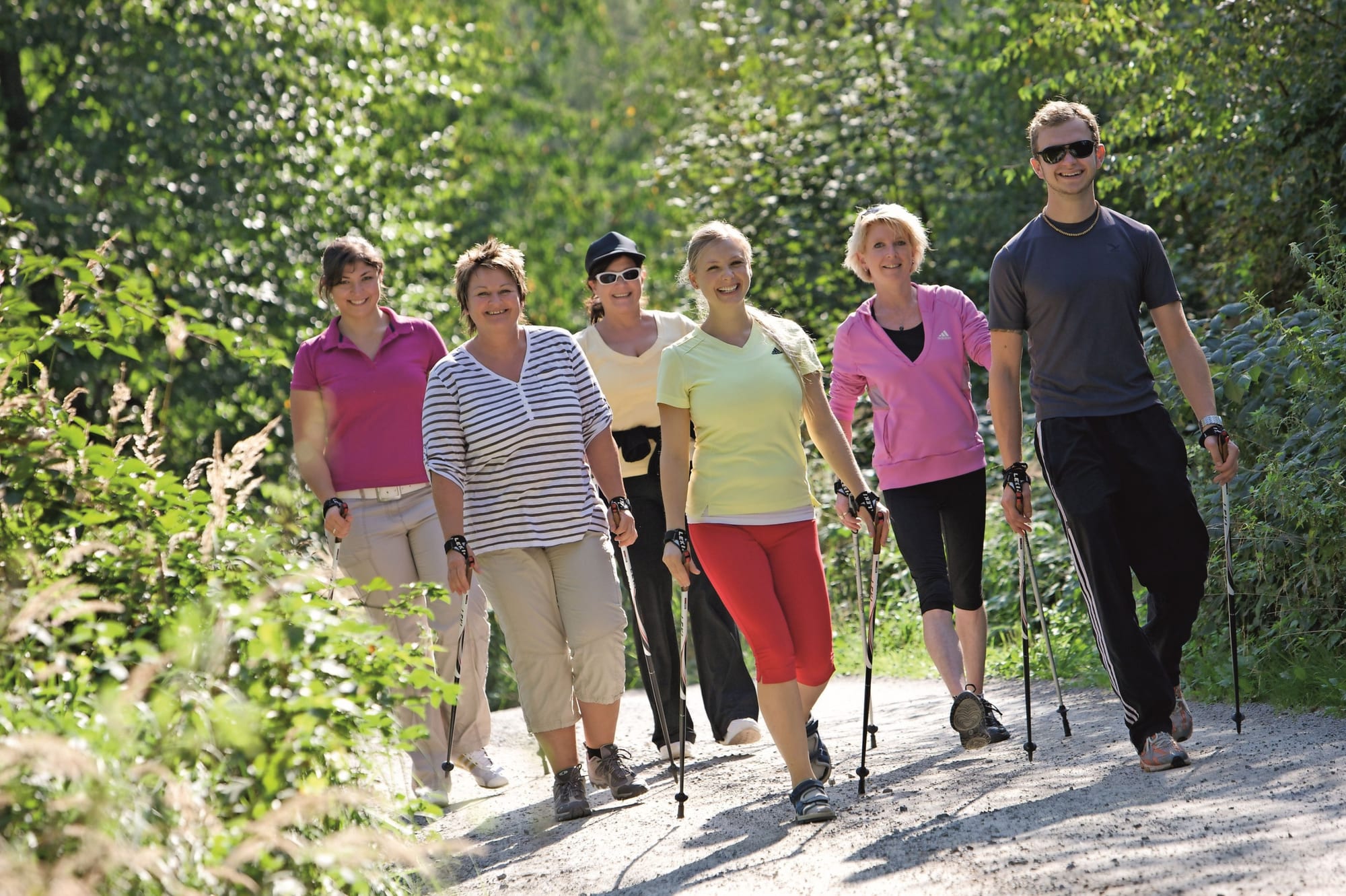Nordic Walking im Freien