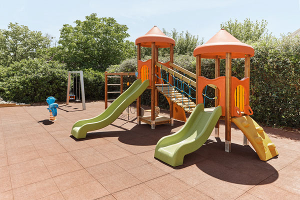 Spielplatz für Kinder im Hotel
