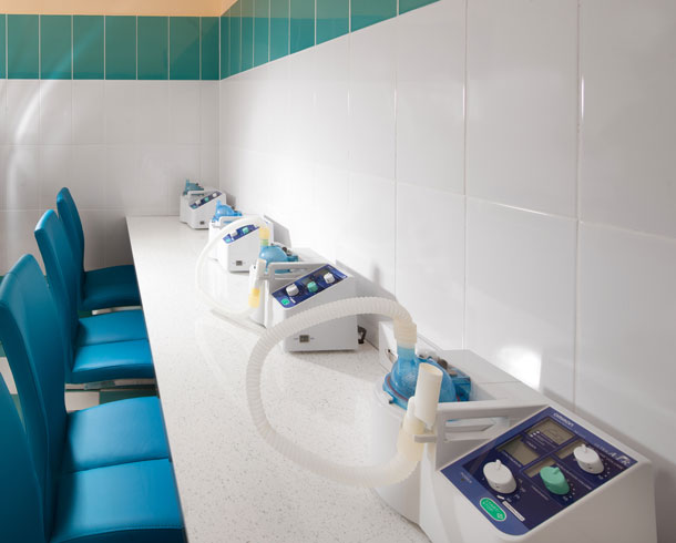 Inhalationsraum im Spa des Hotels