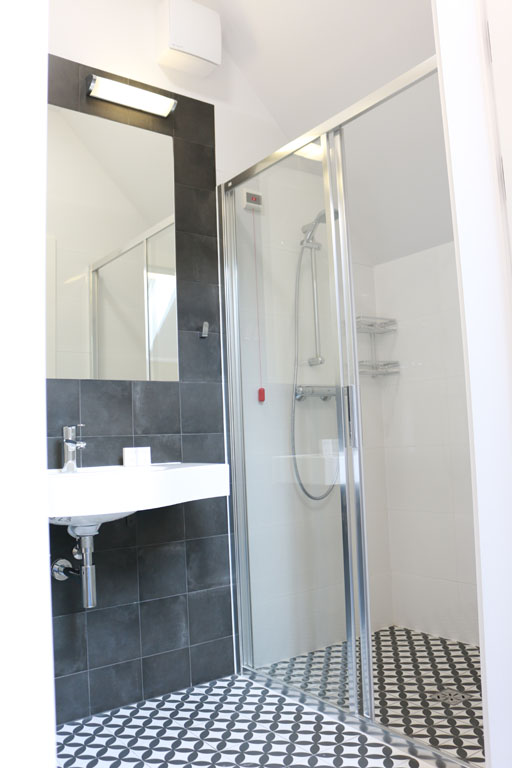 Badezimmer im Doppelzimmer