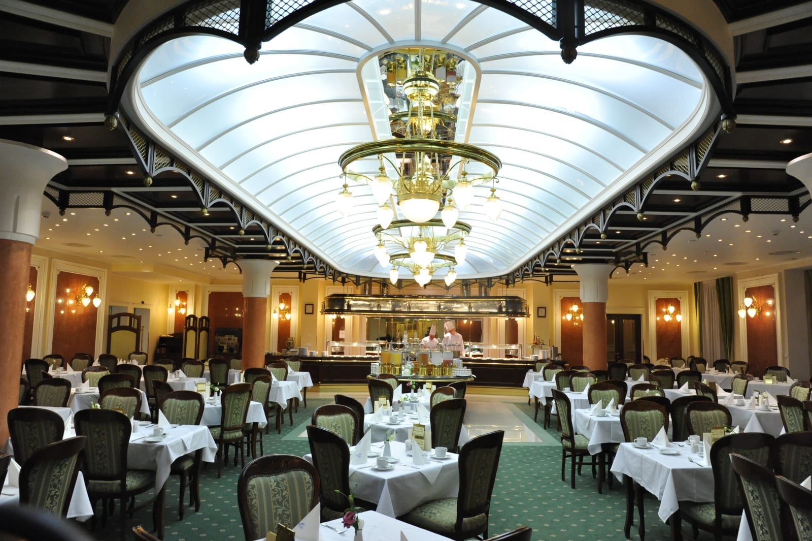 Gemütliches Restaurant im Health Spa Resort Nove Lazne