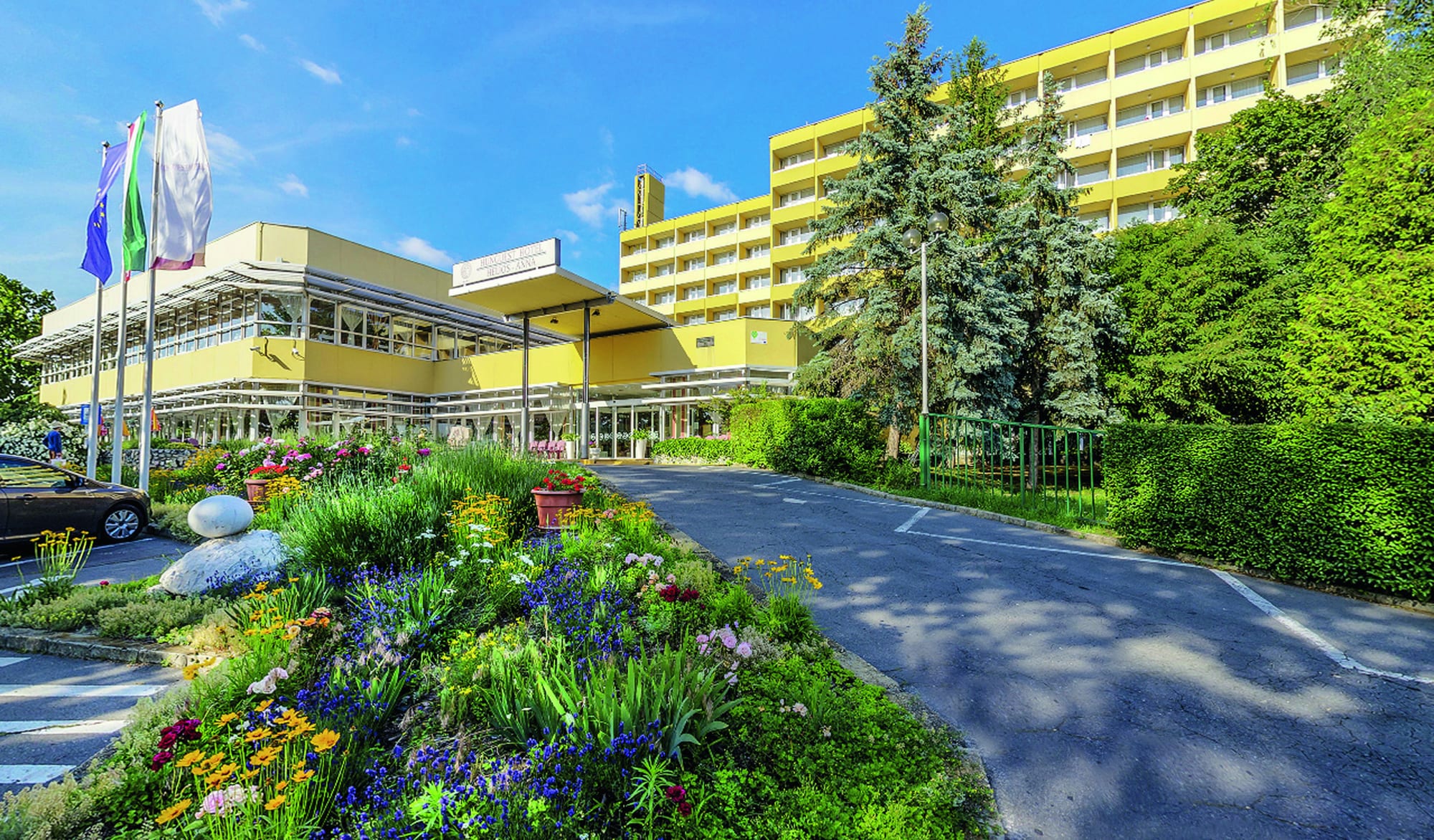 Außenansicht des Hunguest Hotel Helios