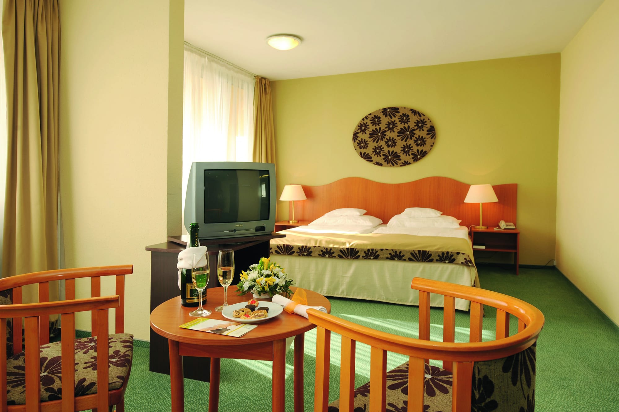Beispiel eines Doppelzimmers im Hotel