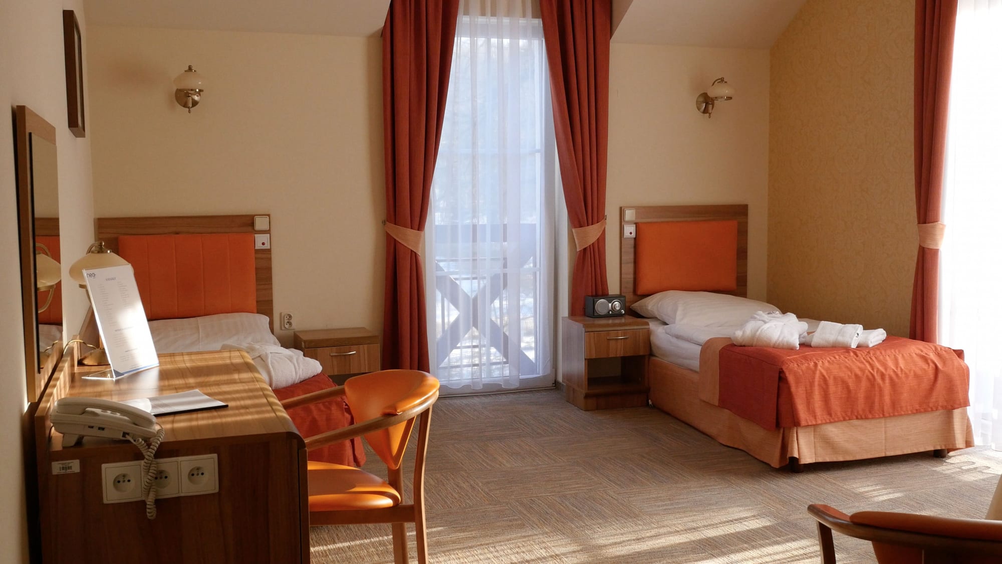 Doppelzimmer mit Balkon im Hotel Irena