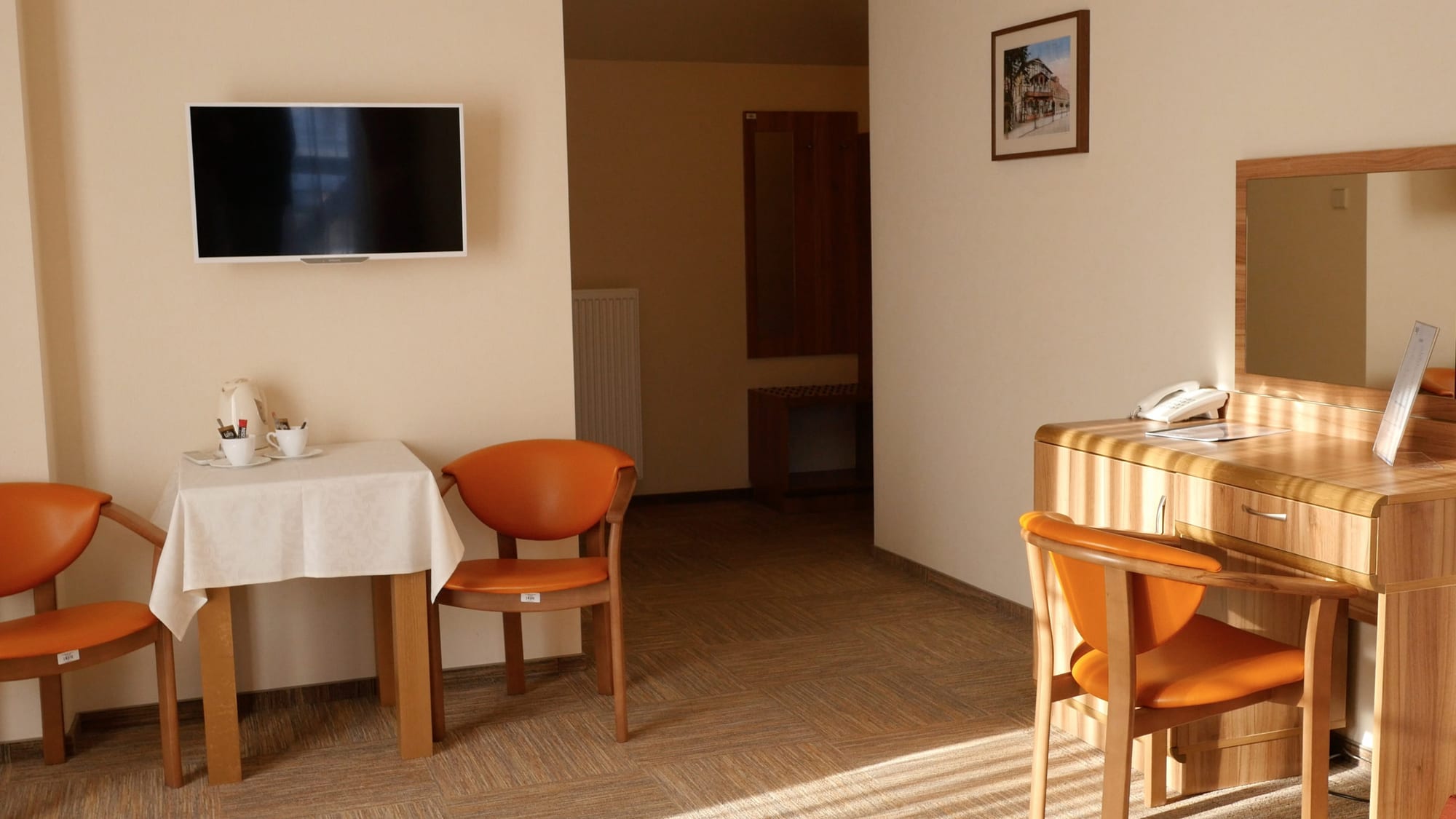 Doppelzimmer mit Balkon im Hotel Irena