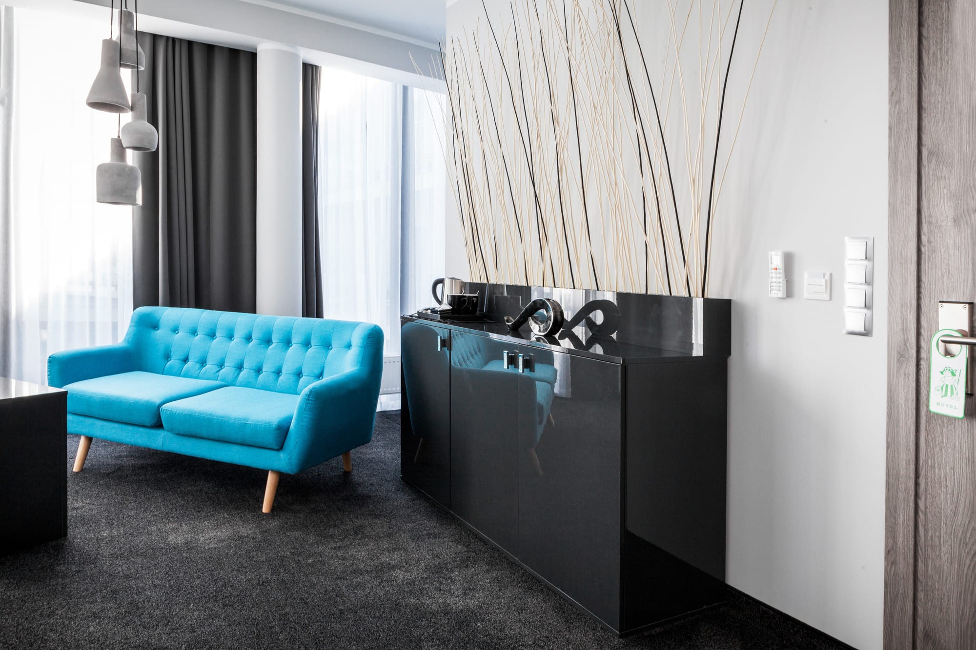 Wellnessbereich im Hotel Max mit Sauna und Ruhebereich