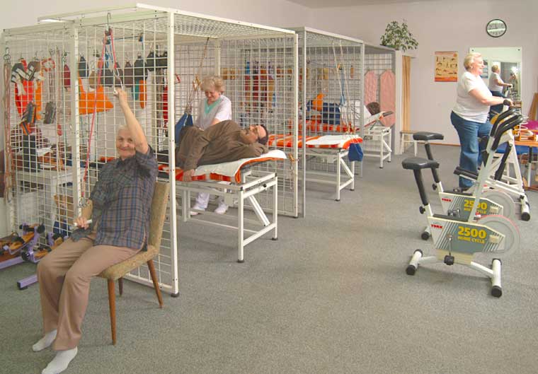 Individueller Fitnessraum im Hotel Muszelka