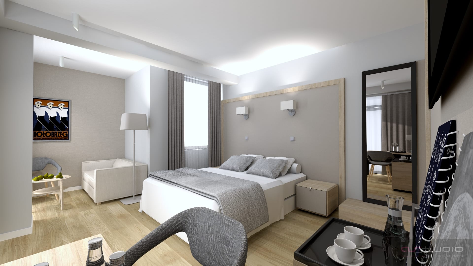 Doppelzimmer im Hotel Olymp 4