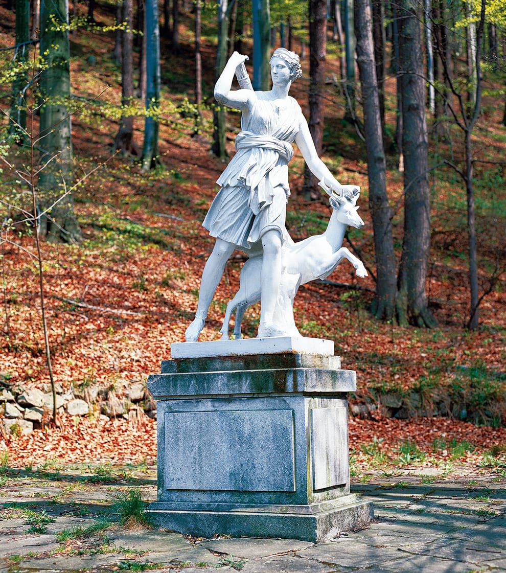 Parklandschaft rund um das Parkhotel Richmond