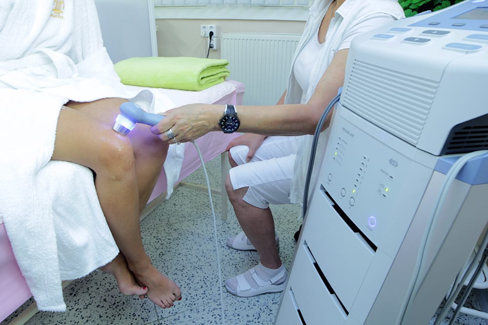 Ultraschallbehandlung im Pavlov Spa Hotel