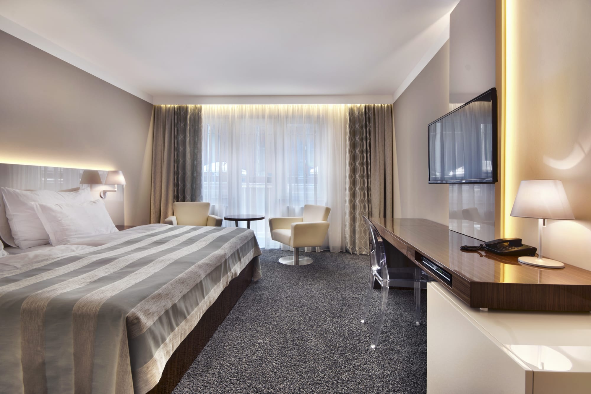 Luxuriöses Zimmer im Hotel Prezident Luxury & Spa