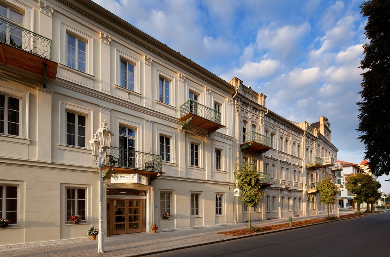 Außenansicht des Badenia Hotel Praha