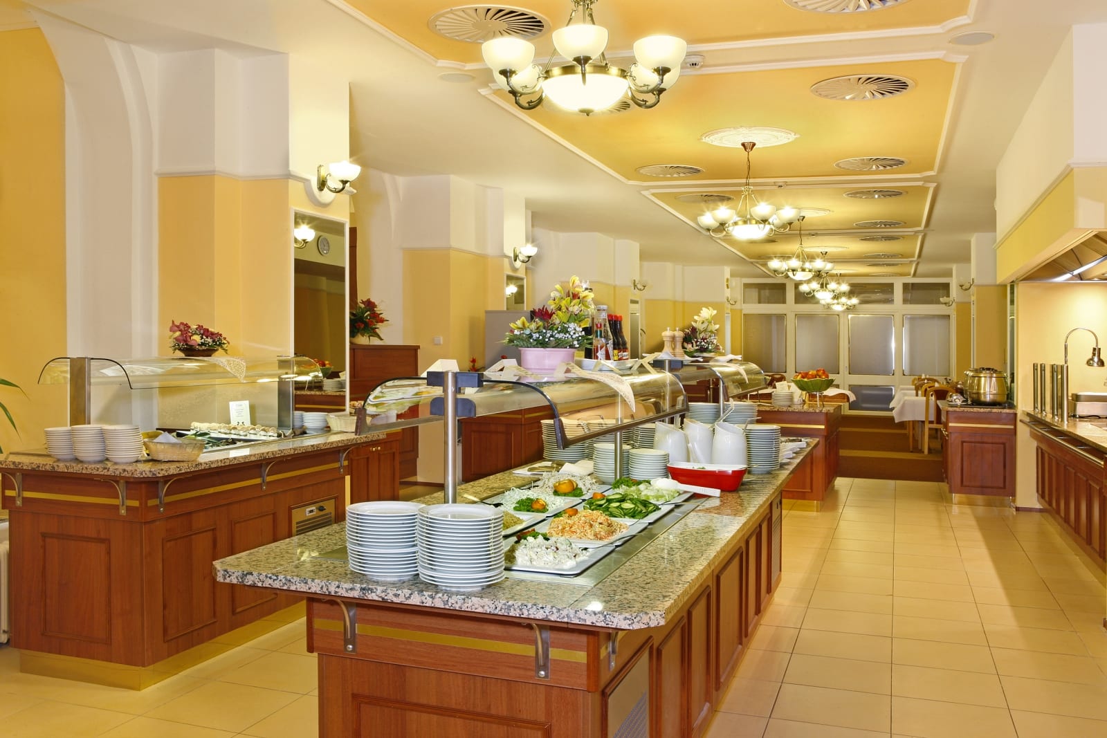 Gemütliches Restaurant im Spa Hotel Vltava