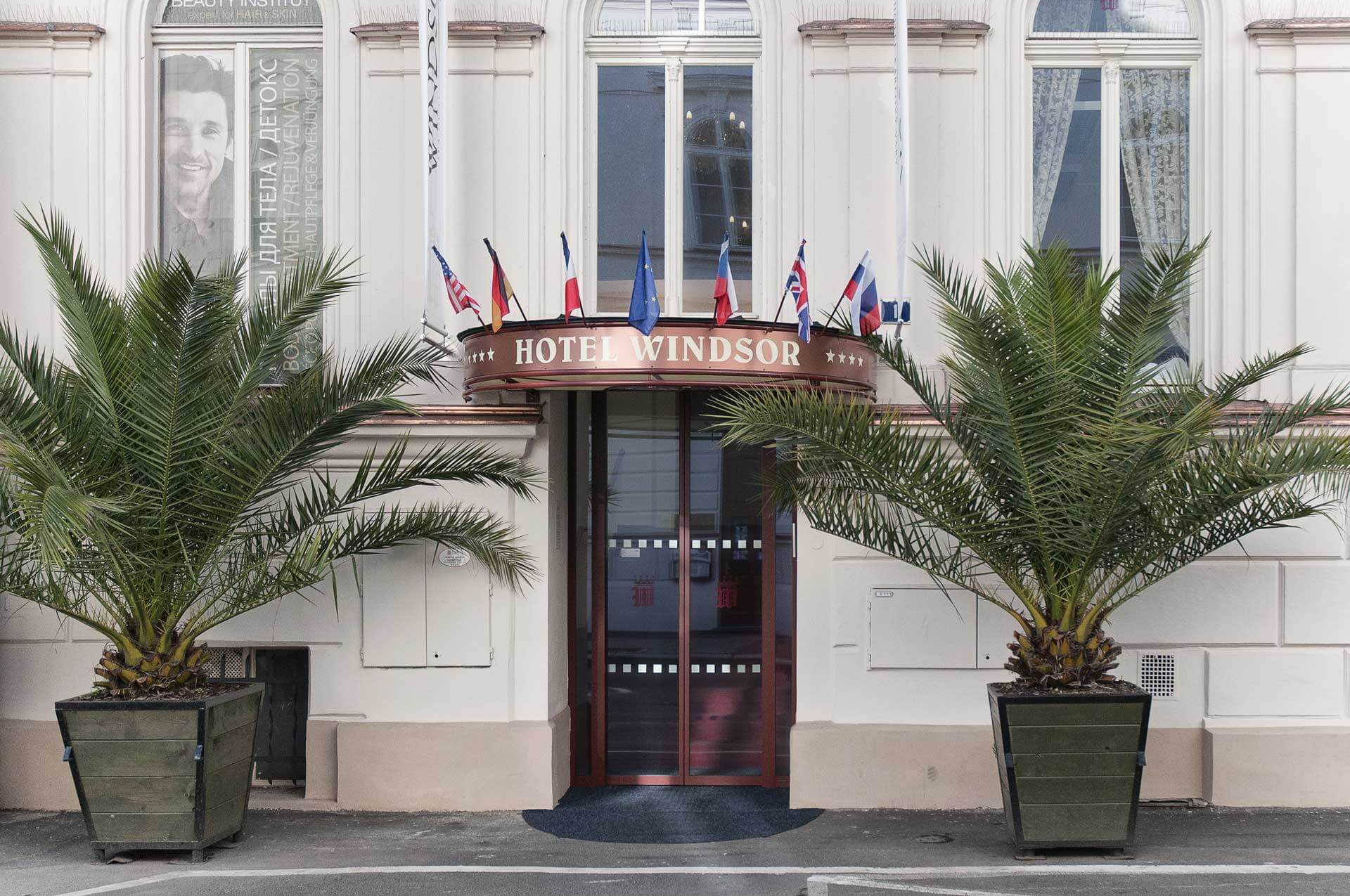 Elegantes Doppelzimmer im Hotel Windsor