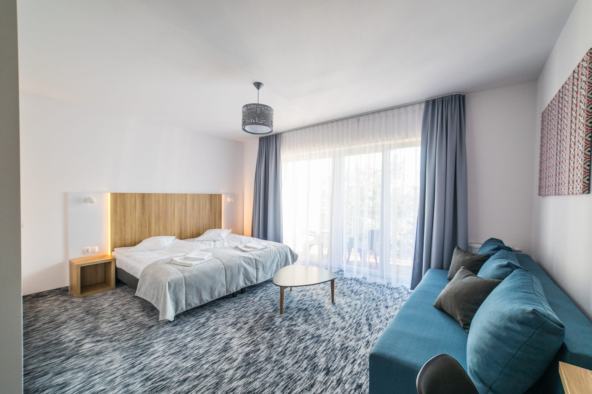 Elegantes Doppelzimmer im Wydma Resort
